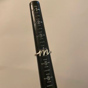 James Avery Script Initial Ring Letter M